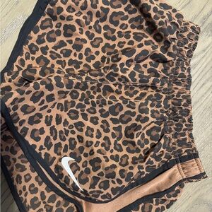 Nike Leopard Print Athletic Shorts